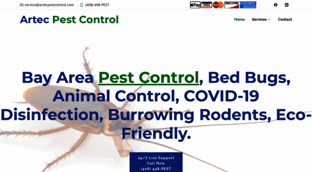 artecpestcontrol.com