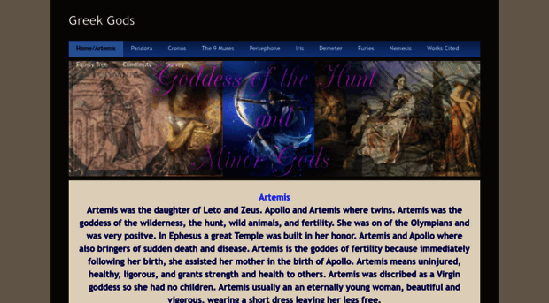 artemisandminorgods.weebly.com