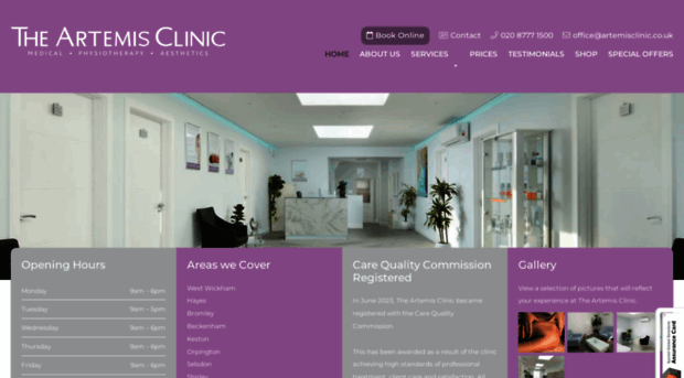 artemisclinic.co.uk