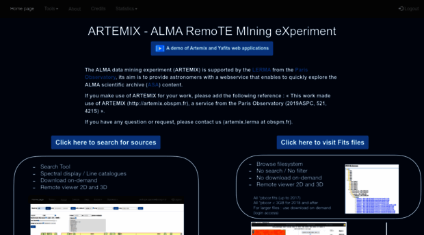 artemix.obspm.fr