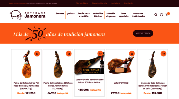 artesanajamonera.com