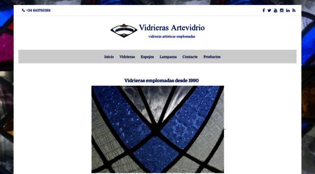 artevidrio.com