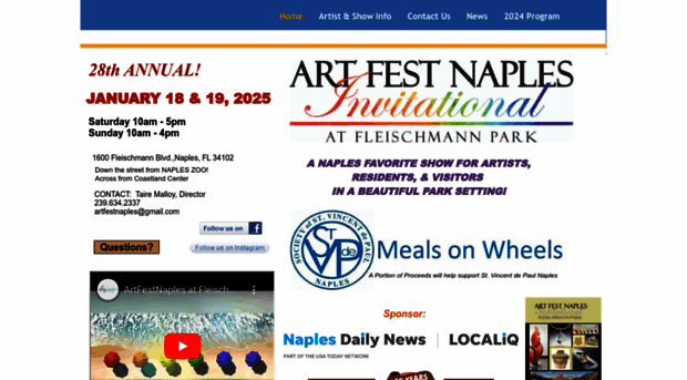 artfestnaples.com