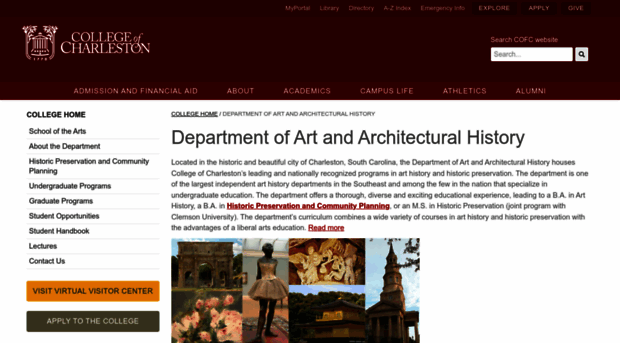 arthistory.cofc.edu