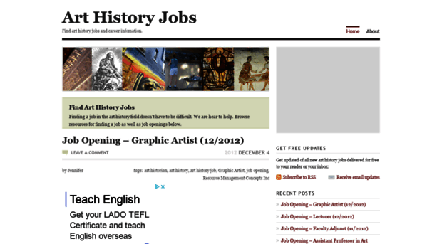 arthistoryjobs.com