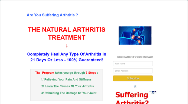 arthritis.healyourpain247.com