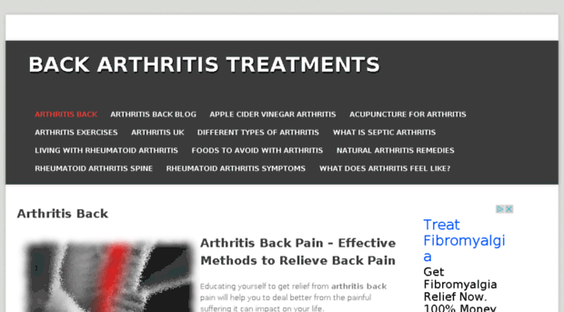 arthritisback.net