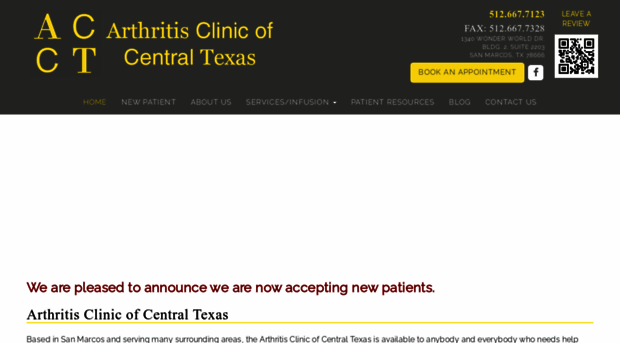 arthritisclinicofcentraltexas.com