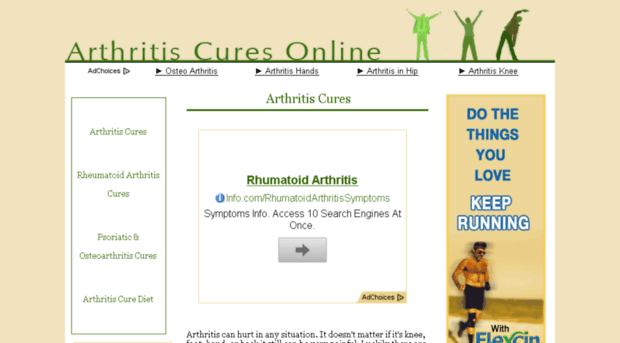 arthritiscuresonline.com