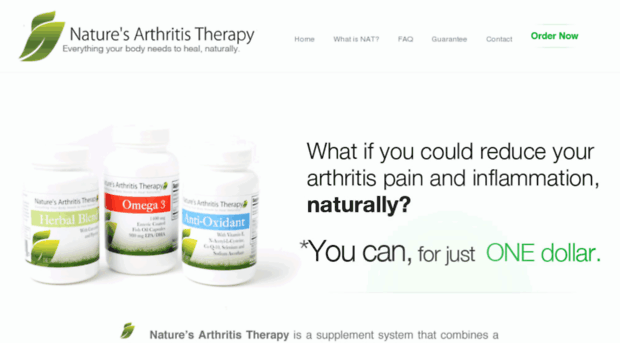 arthritissupplementtherapy.com