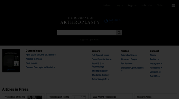 arthroplastyjournal.org