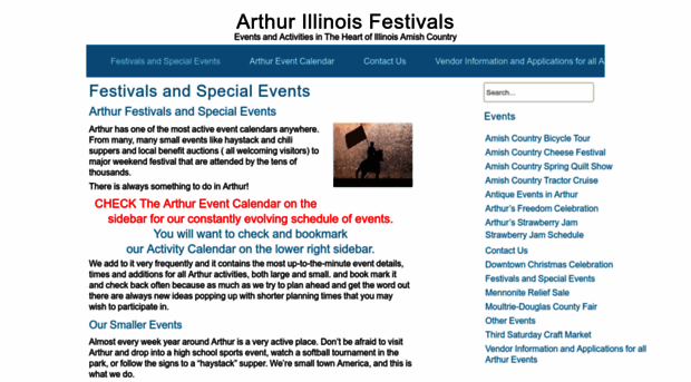 arthurfestivals.com