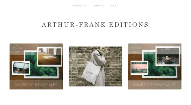 arthurfrank.bigcartel.com