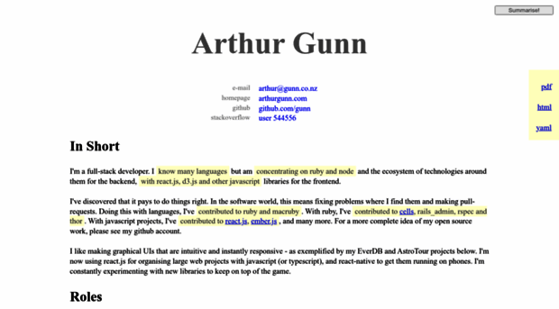 arthurgunn.com