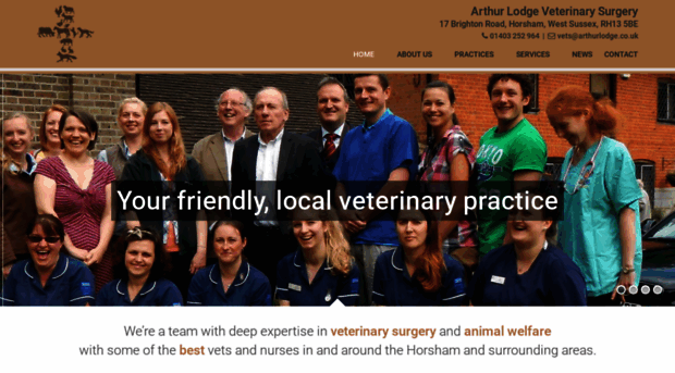 arthurlodgevet.co.uk