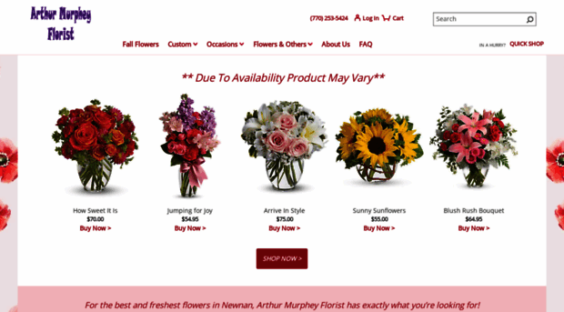 arthurmurpheyflorist.com