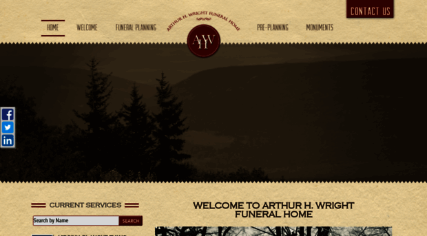 arthurwrightfuneralhome.com