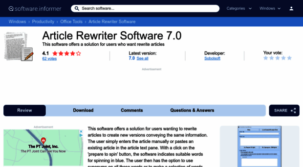 article-rewriter-software.software.informer.com