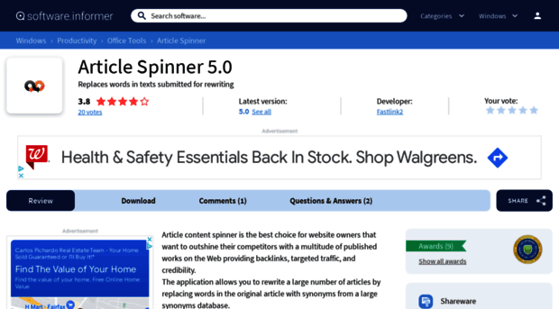 article-spinner.software.informer.com