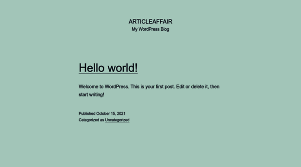 articleaffair.com