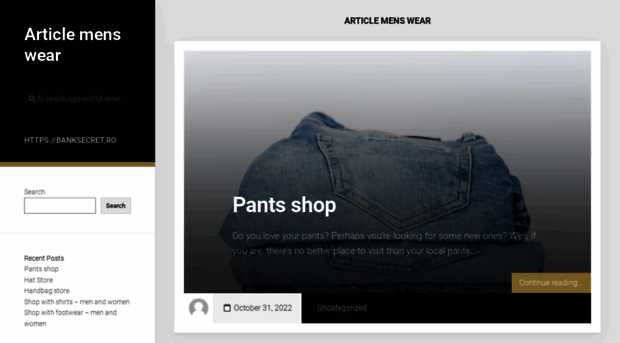 articlemenswear.com