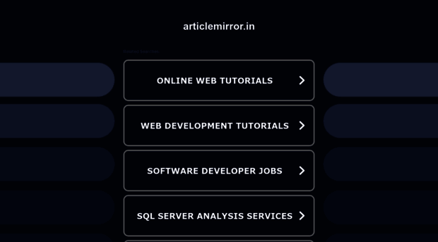 articlemirror.in