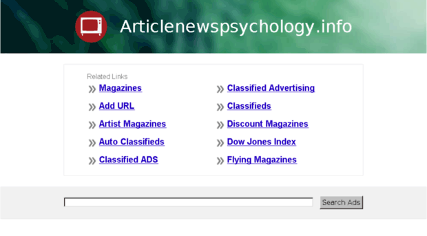 articlenewspsychology.info