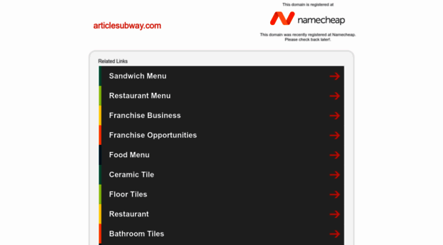 articlesubway.com