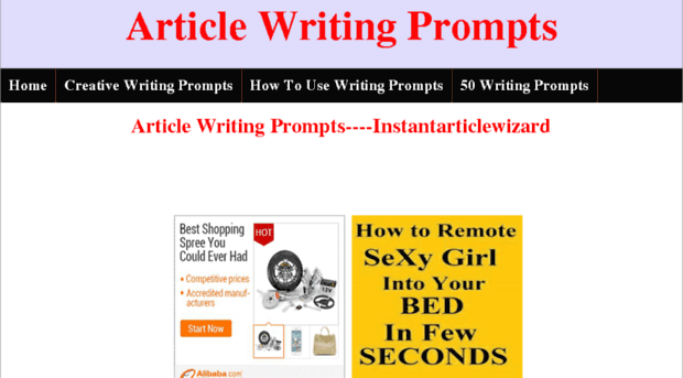 articlewritingprompts.com