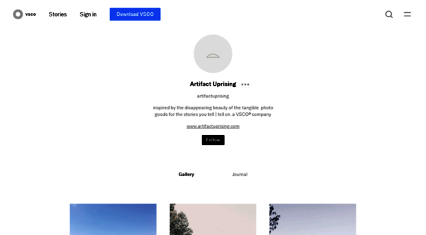 artifactuprising.vsco.co