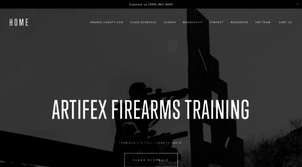 artifexfirearmstraining.com