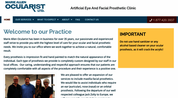 artificial-eye-clinic.com