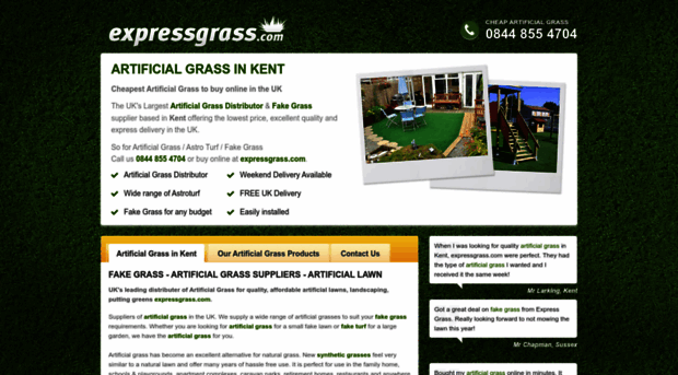 artificialgrasskent.co.uk