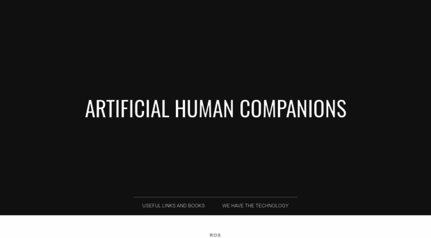 artificialhumancompanions.com