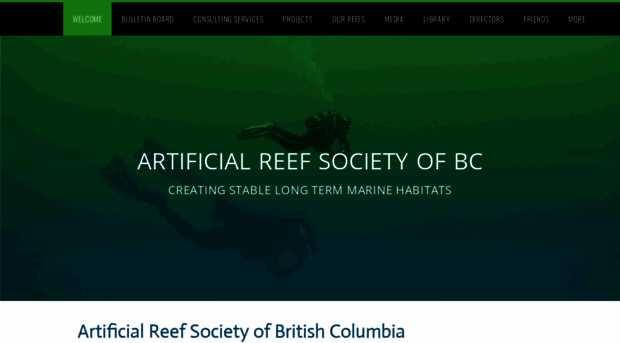 artificialreefsocietybc.ca