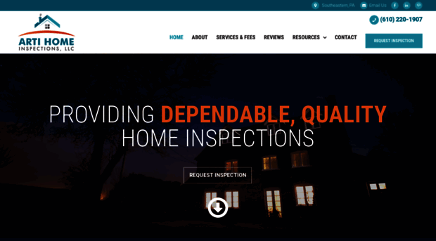 artihomeinspections.com