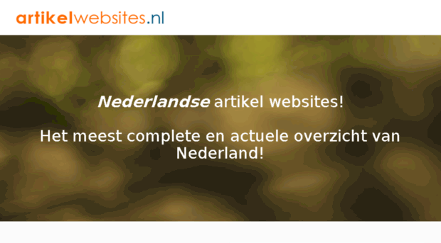 artikelwebsites.nl