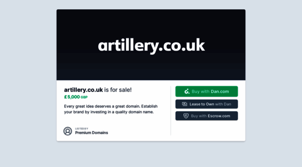 artillery.co.uk