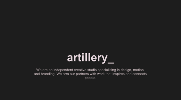 artillery.tv