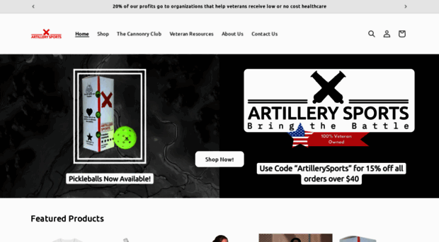 artillerysports.com