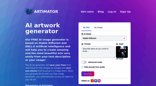 artimator.io