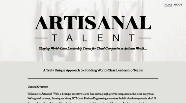 artisanaltalent.com