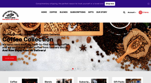 artisancoffeeroasters.co.uk