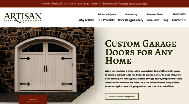 artisandoorworks.com