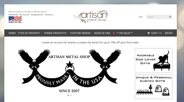 artisanmetalshop.com