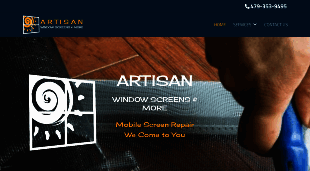 artisanwindowscreenrepair.com