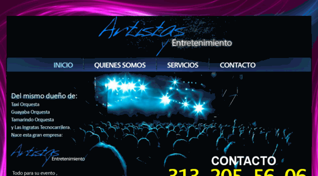 artistasyentretenimiento.com