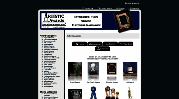 artistic-awards.com