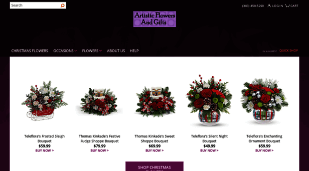 artisticflowersandgifts.com