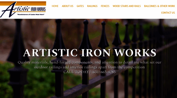 artisticironworksli.com